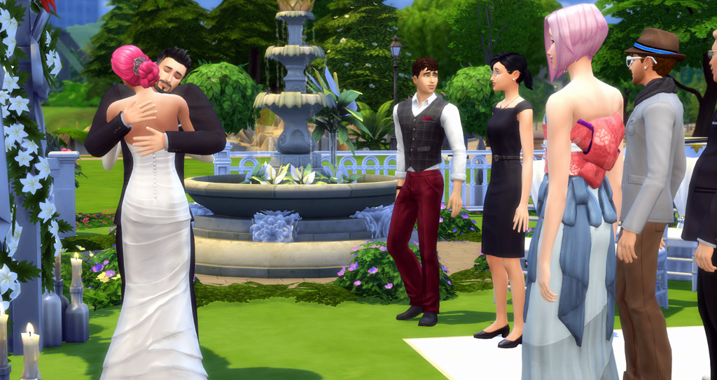 sims 4 my wedding stories