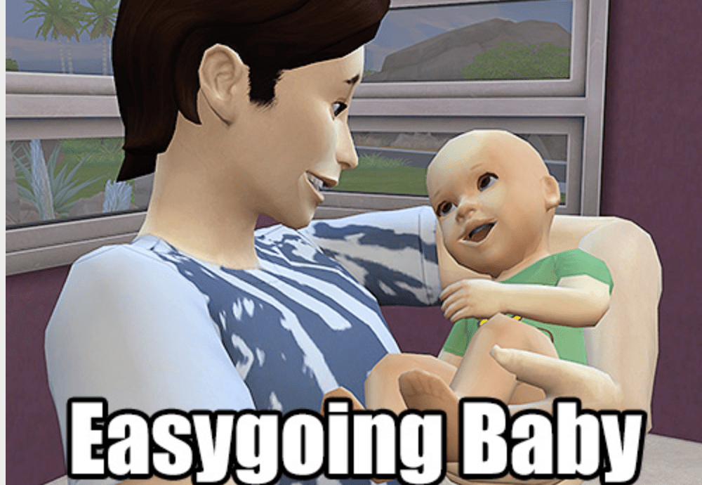 sims 4 baby default