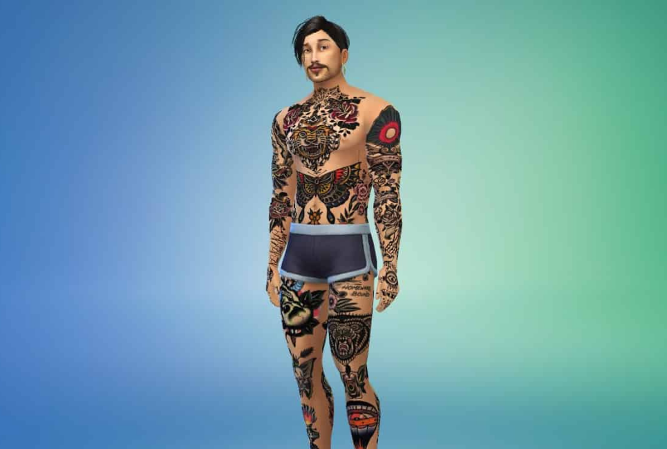 Pin on sims 4 cas tattoos