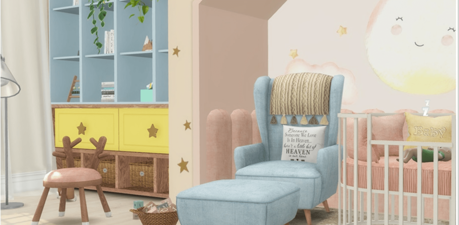 Sims 4 CC Baby Decor