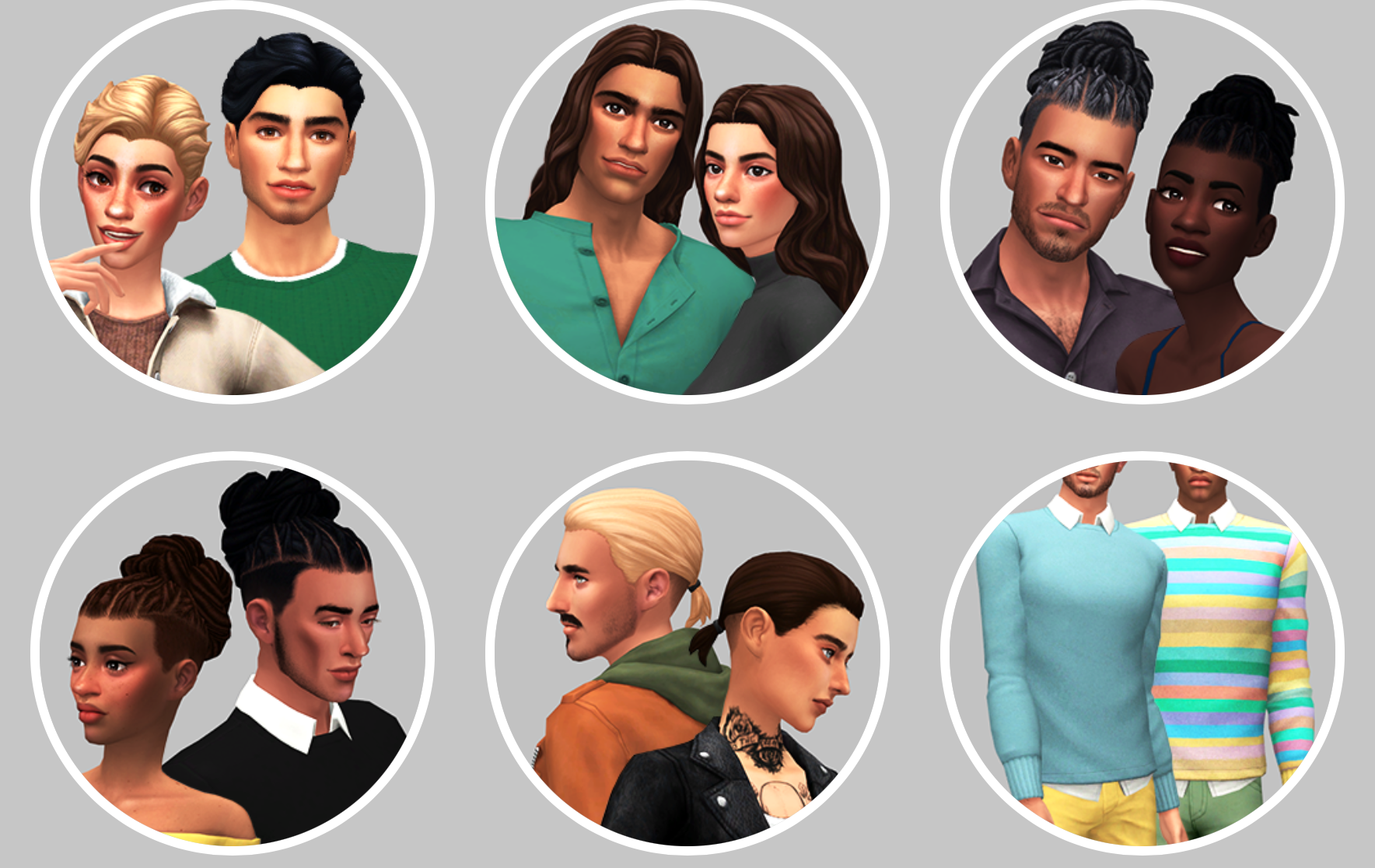 maxis match sims 4 cc hair