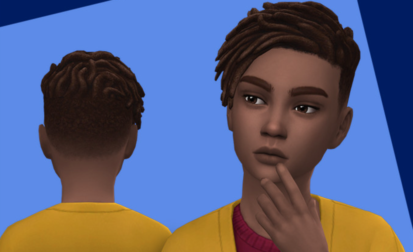 sims 4 men hair