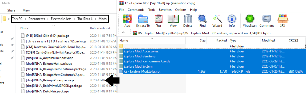 Sims 4 Explore Mod
