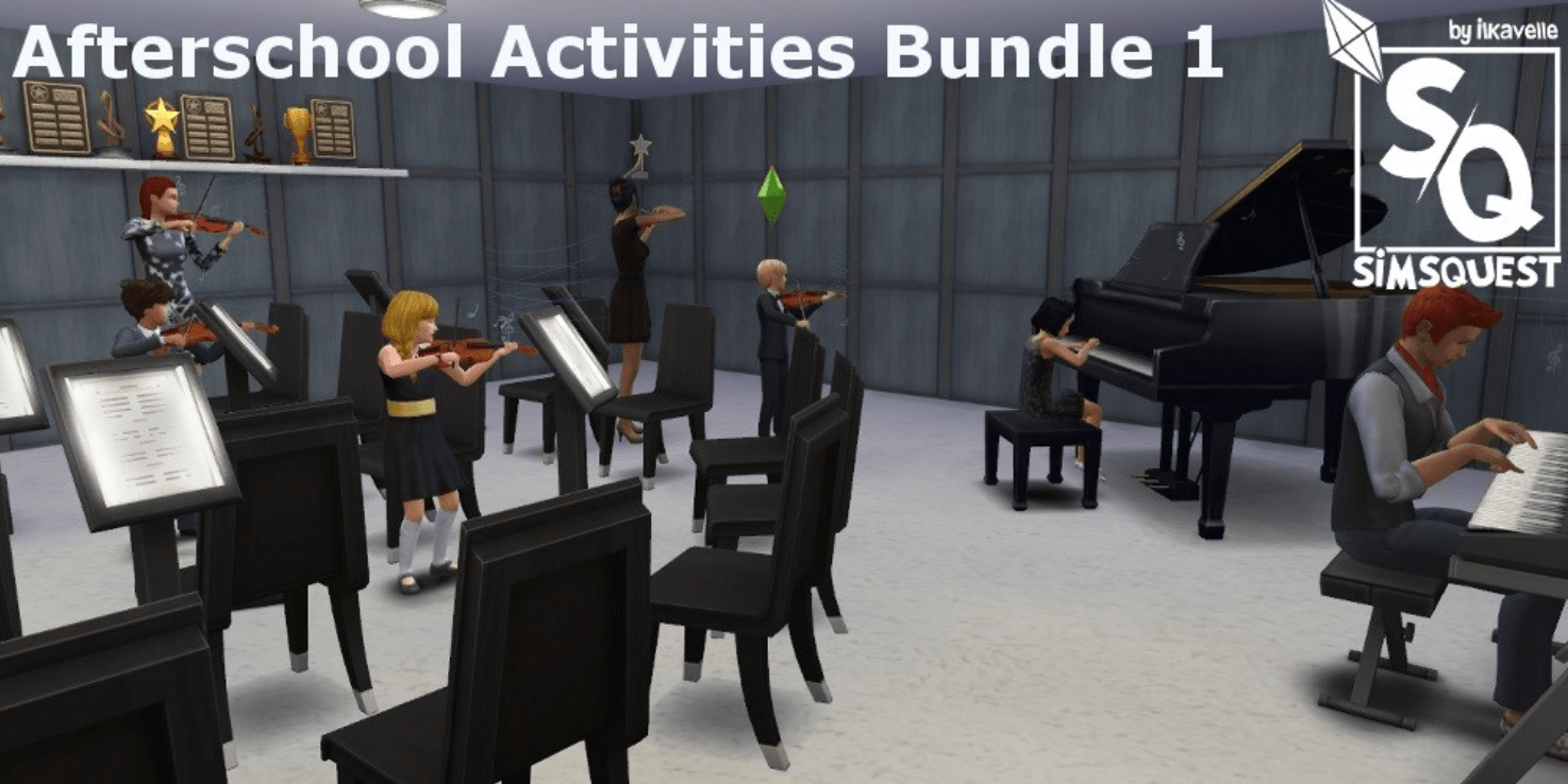 sims 4 after school activity