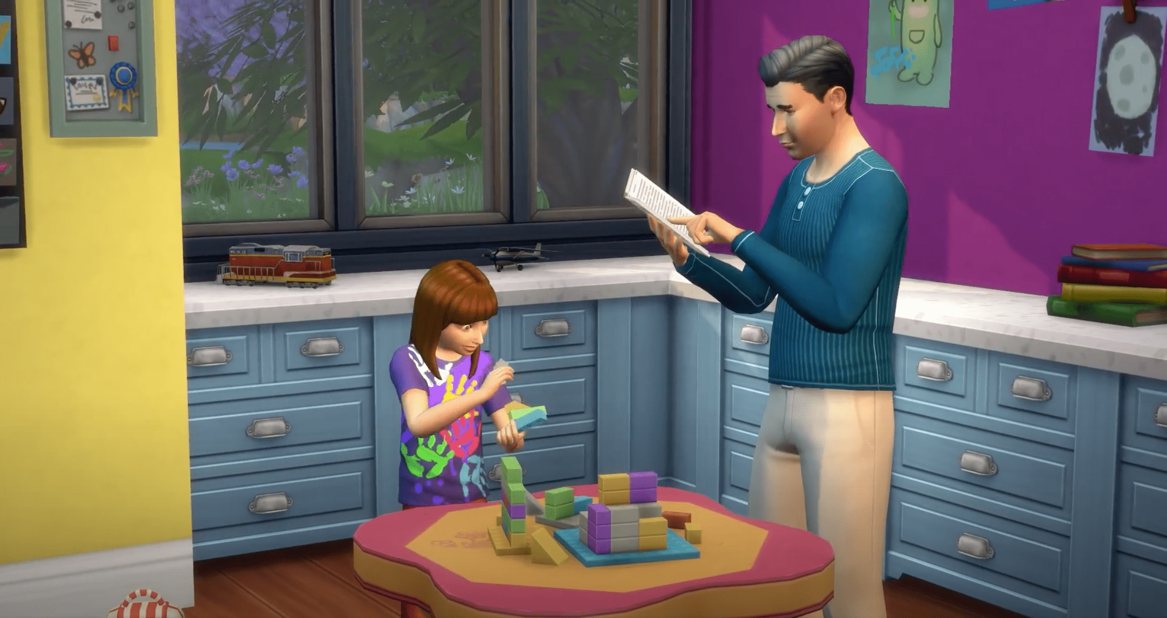 child homework sims 4