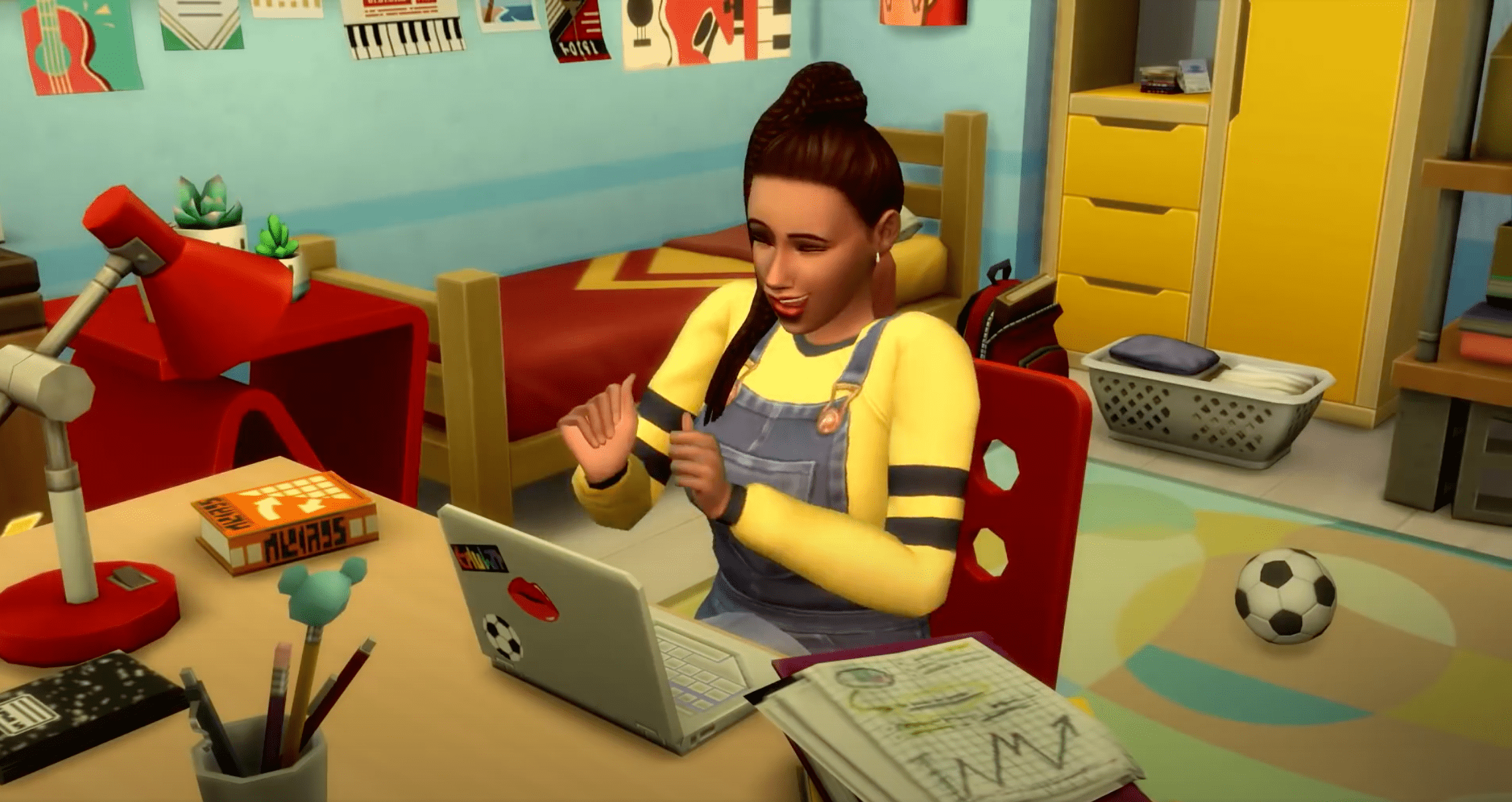 child homework sims 4