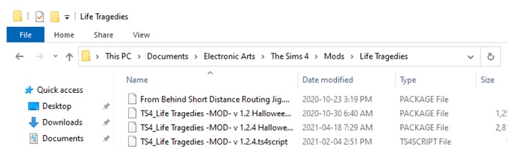 how to download sims 4 life tragedies mod