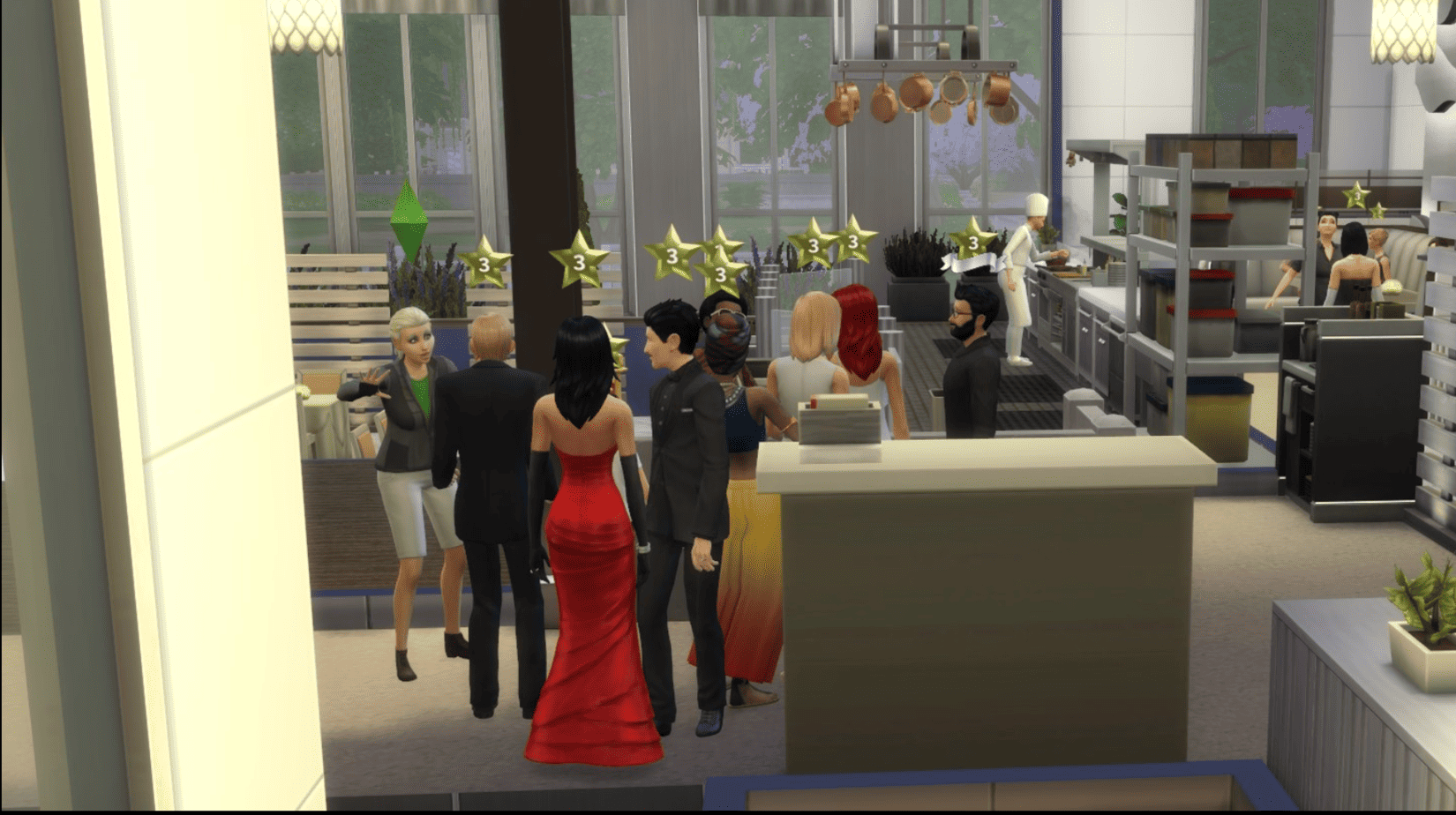 Sims 4 More Realistic Restaurants Mod