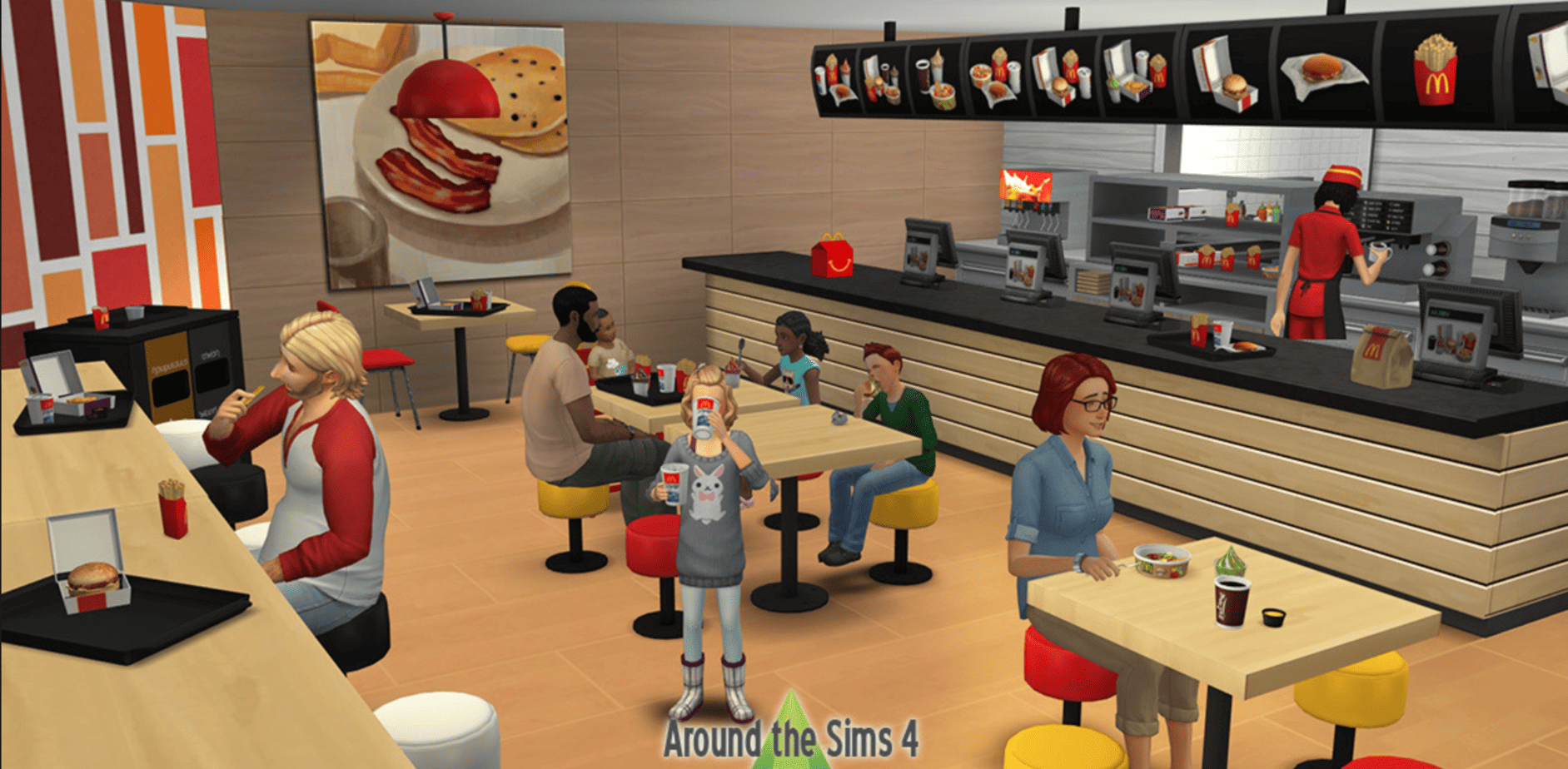 Sims 4 McDonalds CC