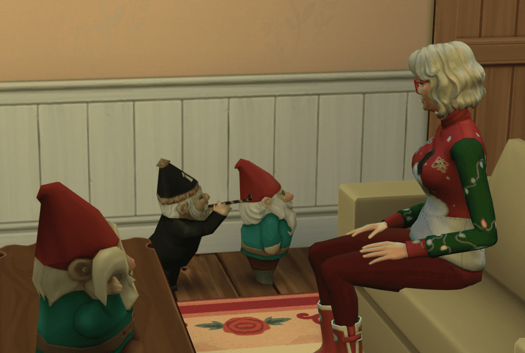 Gnomes in christmas