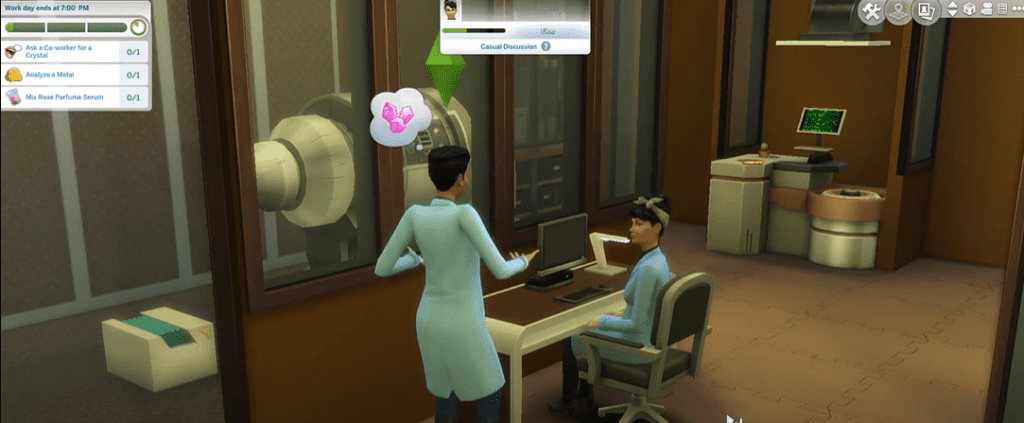 sims 4 perform experiments